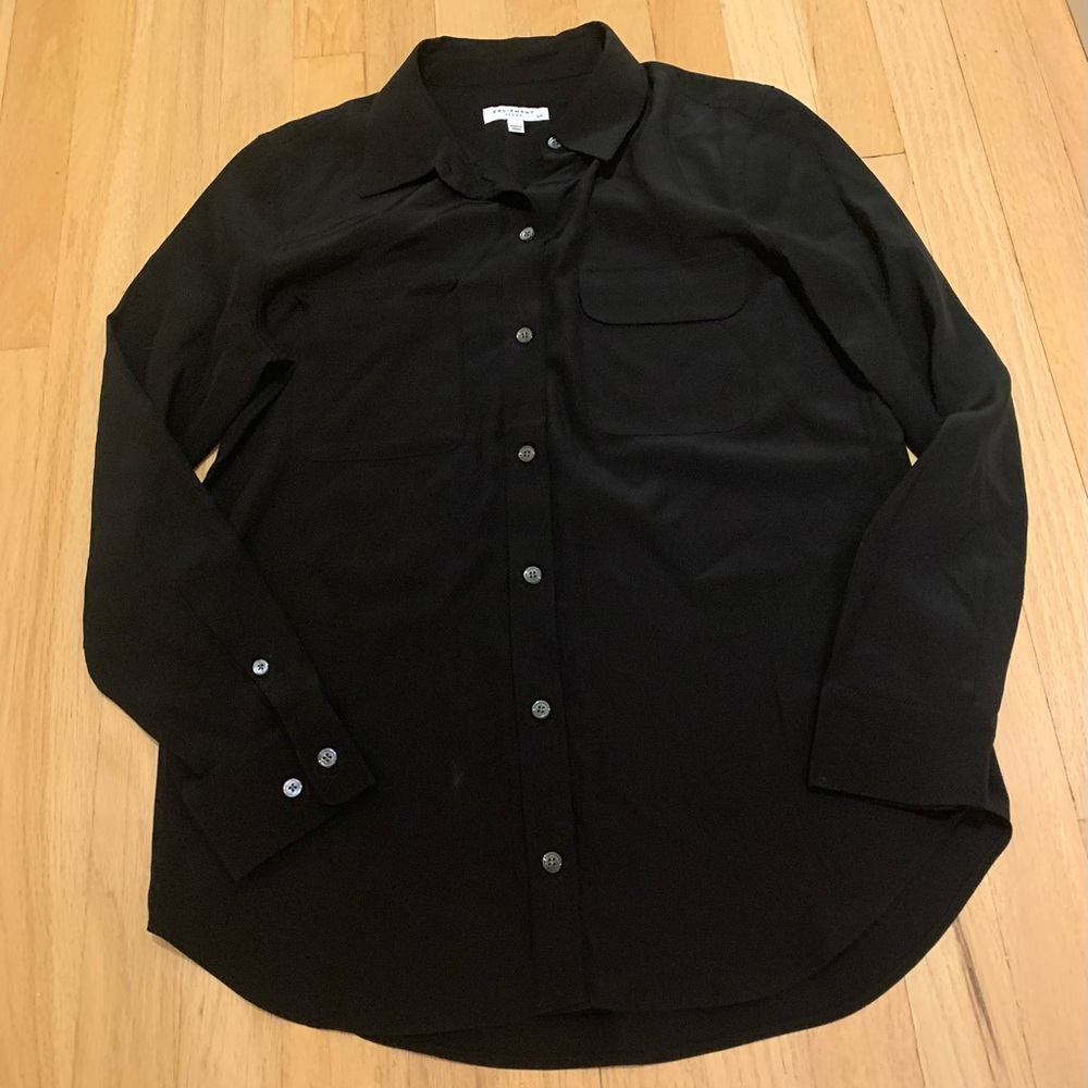 Equipment 100% silk shirt!